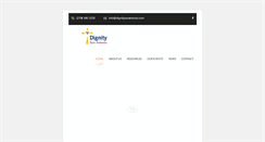 Desktop Screenshot of dignitysanantonio.com
